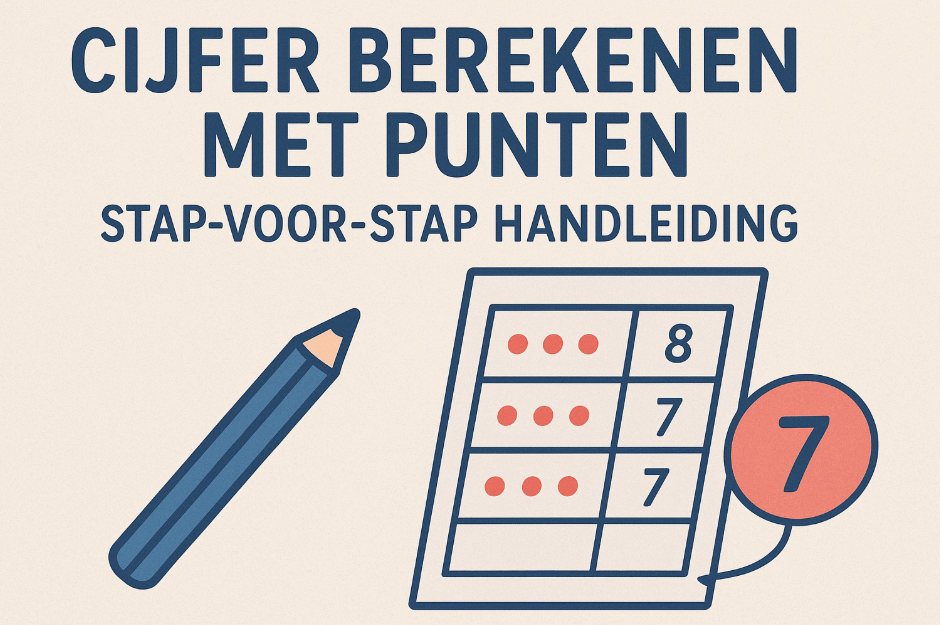 Cijfer Berekenen met Punten - Complete stap-voor-stap handleiding voor Nederlandse scholieren 2025